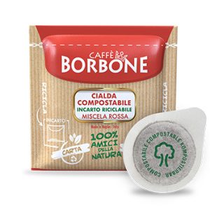 100 Cialde Borbone Miscela Rossa