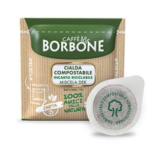 100 Cialde Borbone Miscela Verde DEK