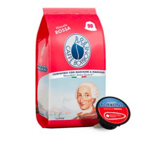90 Capsule Borbone Dolce Re Miscela Rossa • Dolce Gusto