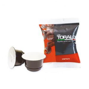 100 Capsule Toraldo Miscela Cremosa • Caffitaly