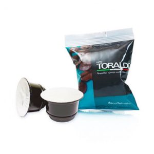100 Capsule Toraldo Miscela Dek • Caffitaly