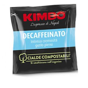 100 Cialde Kimbo Caffè Miscela Decaffeinato