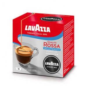 256 Capsule Lavazza A Modo Mio Qualità Rossa Decaffeinato • Intensità 7