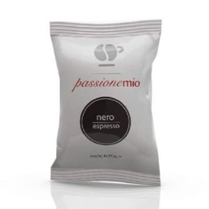 100 Capsule Lollo Caffe PassioneMio Nero Espresso • A Modo Mio