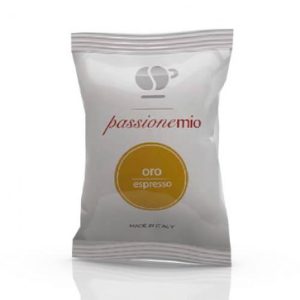 100 Capsule Lollo Caffe PassioneMio Oro Espresso • A Modo Mio